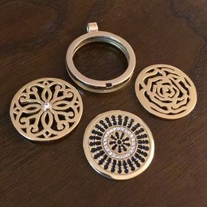 Nikki Lissoni Interchangeable Gold Filled pendants